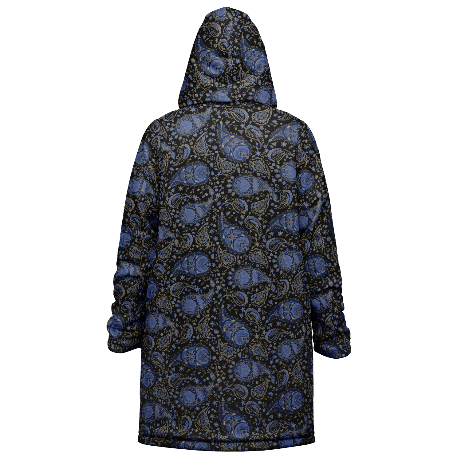 Paisley Field Zipper Cloak
