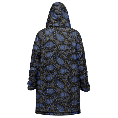 Paisley Field Zipper Cloak