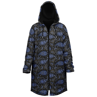 Paisley Field Zipper Cloak