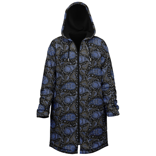 Paisley Field Zipper Cloak