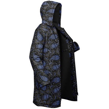 Paisley Field Zipper Cloak