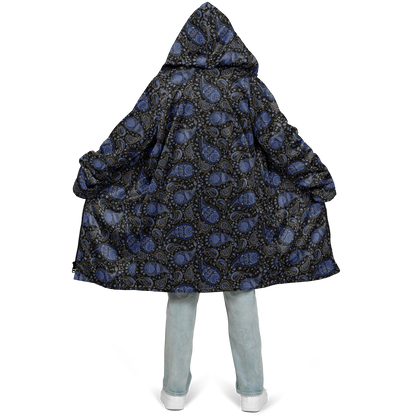 Paisley Field Zipper Cloak