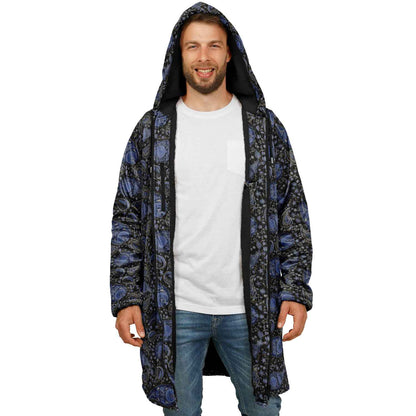 Paisley Field Zipper Cloak