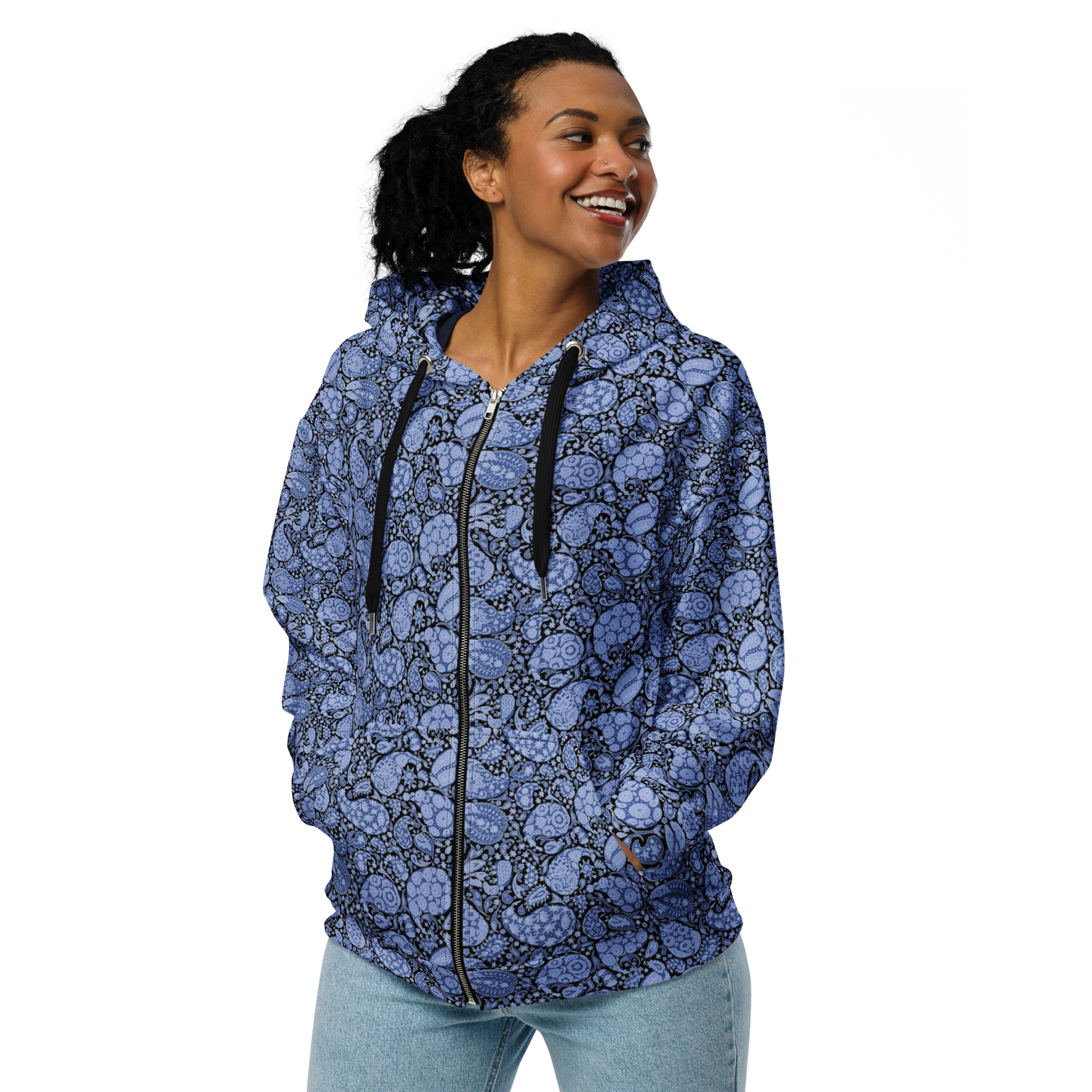 Paisley Pattern Hoodie