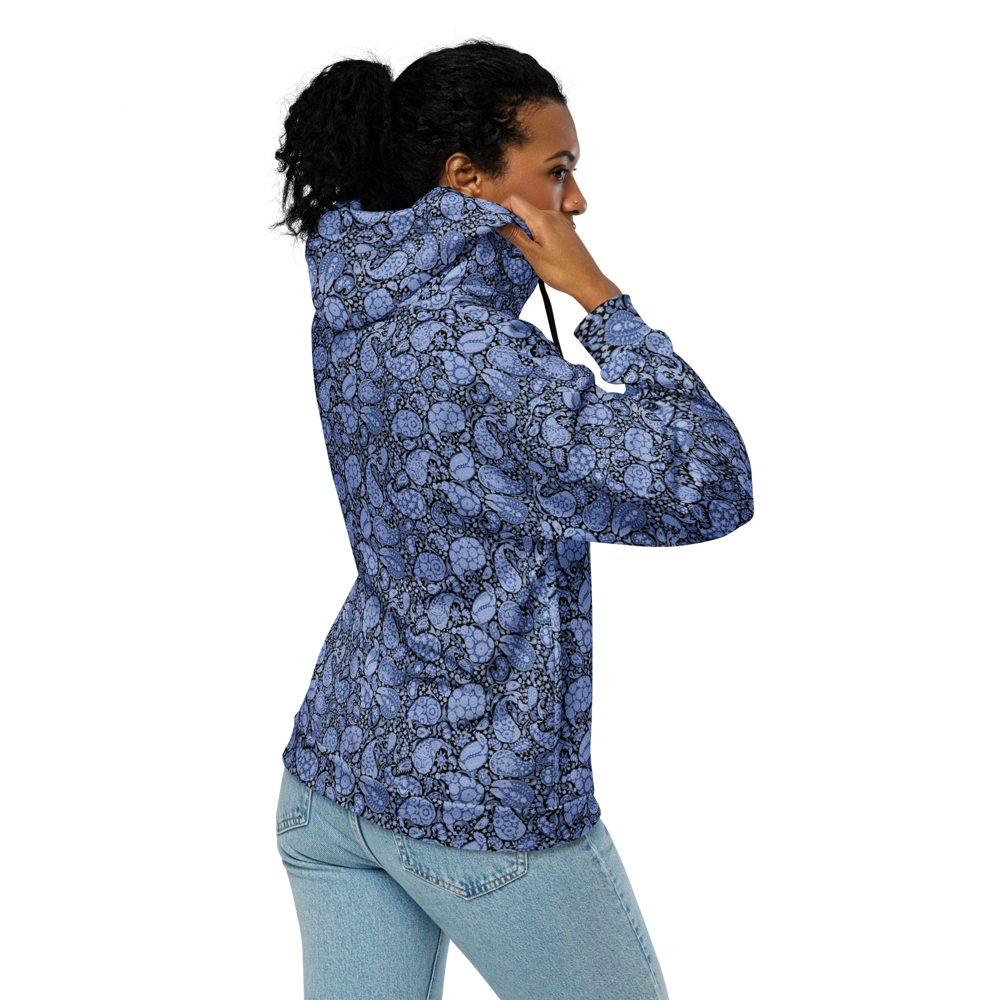 Paisley Pattern Hoodie