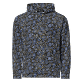 Paisley Pattern Hoodie  Storm Luxe Unisex Floral Sweatshirt