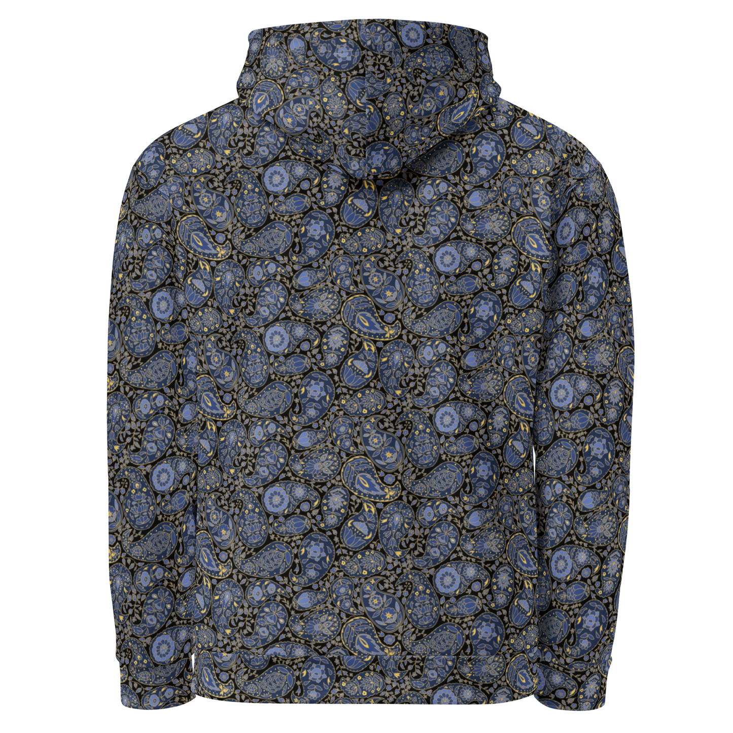 Paisley Pattern Hoodie  Storm Luxe Unisex Floral Sweatshirt