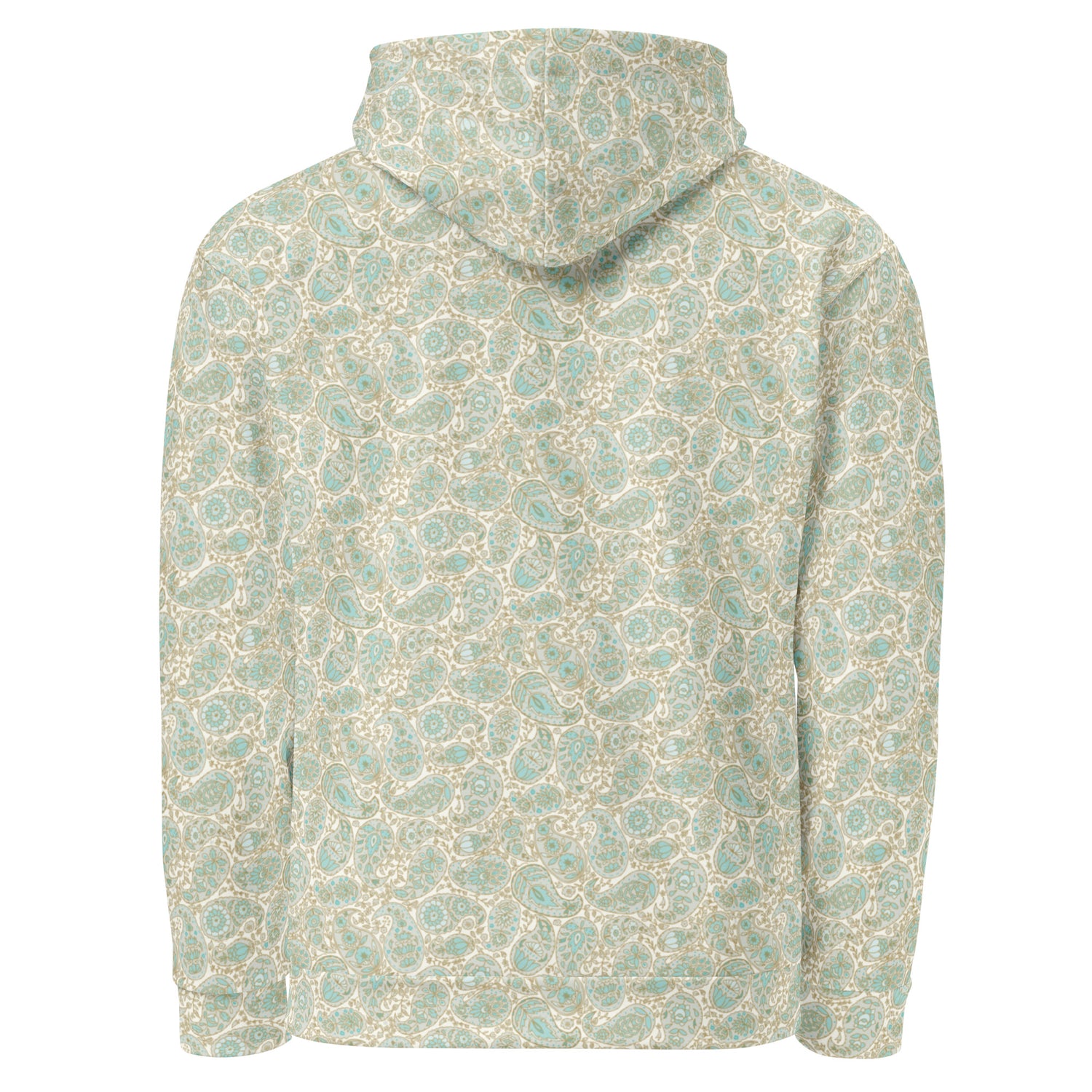 Paisley Storm Moss Hoodie – Premium Comfort & Timeless Style