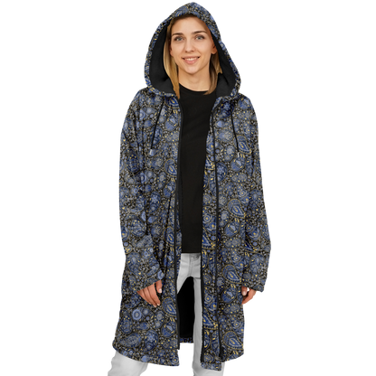 paisley storm zipper cloak
