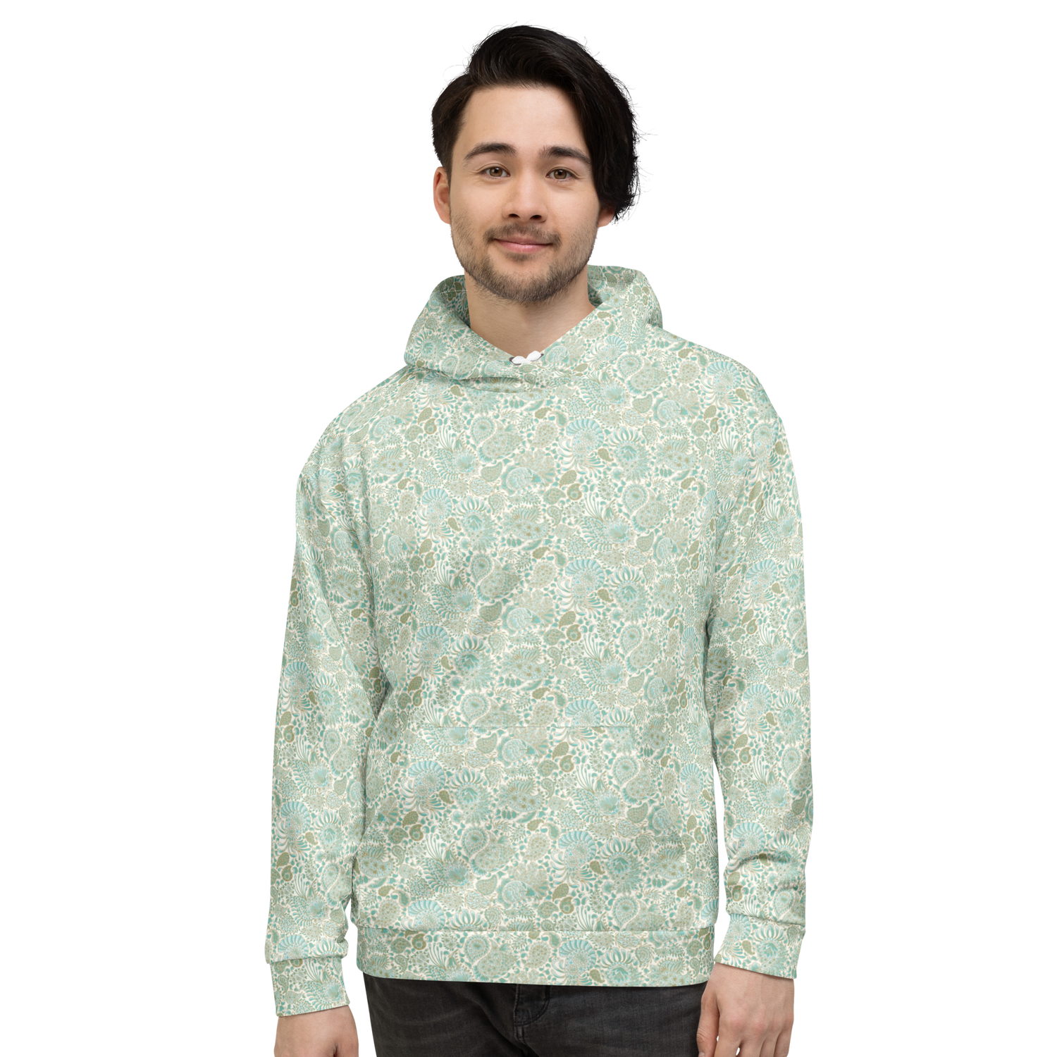 Probably Paisley Winter Green Hoodie