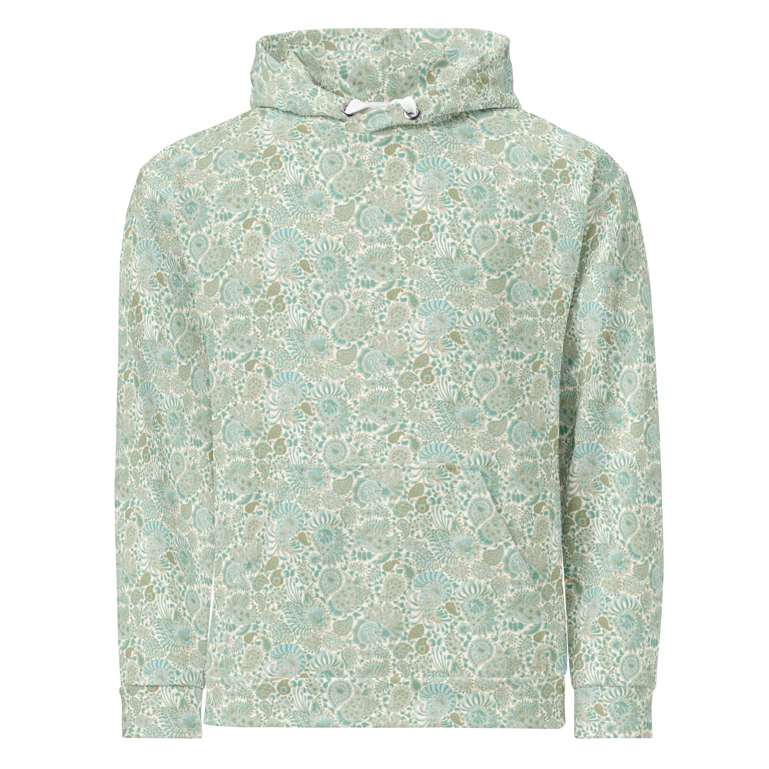 Probably Paisley Winter Green Hoodie