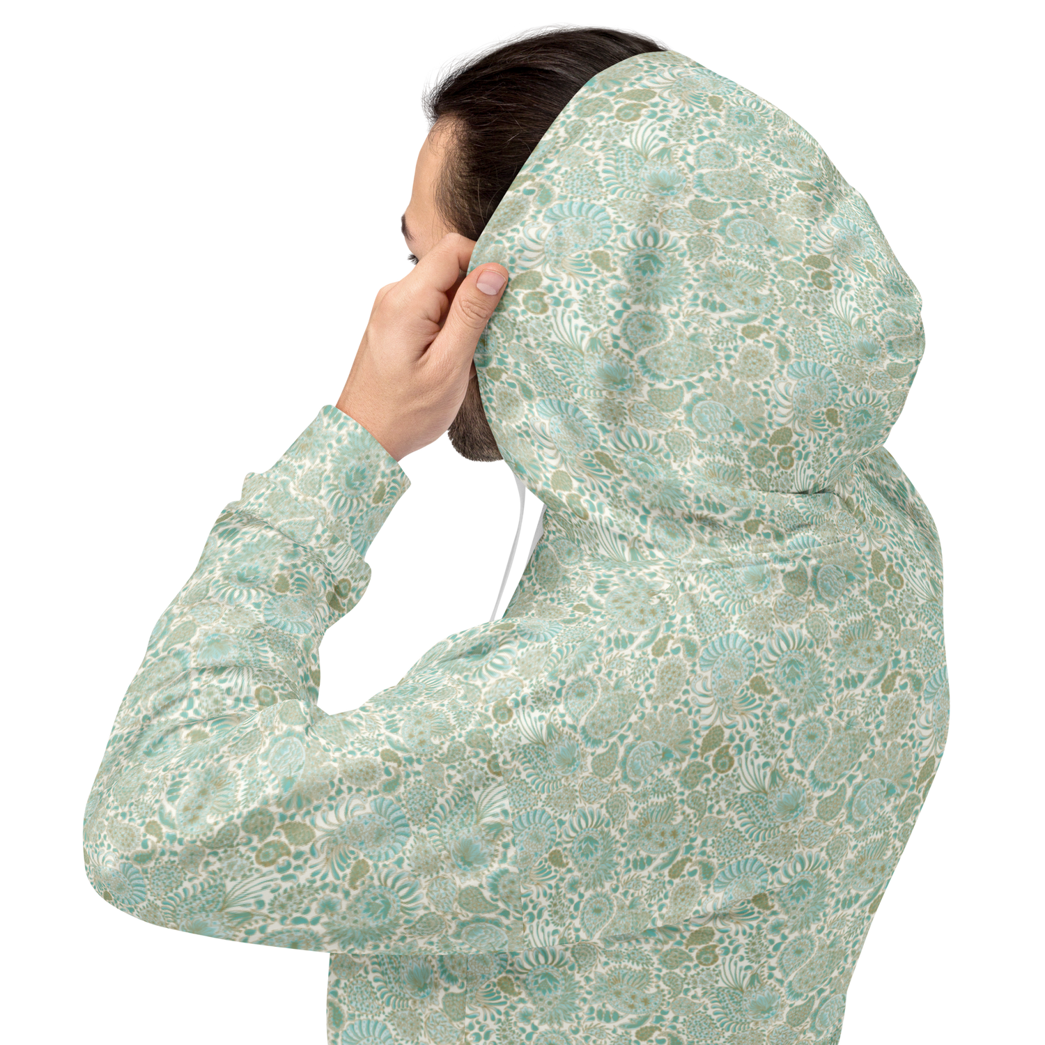 Probably Paisley Winter Green Hoodie