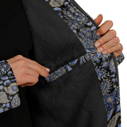 Paisley Zipper Cloak