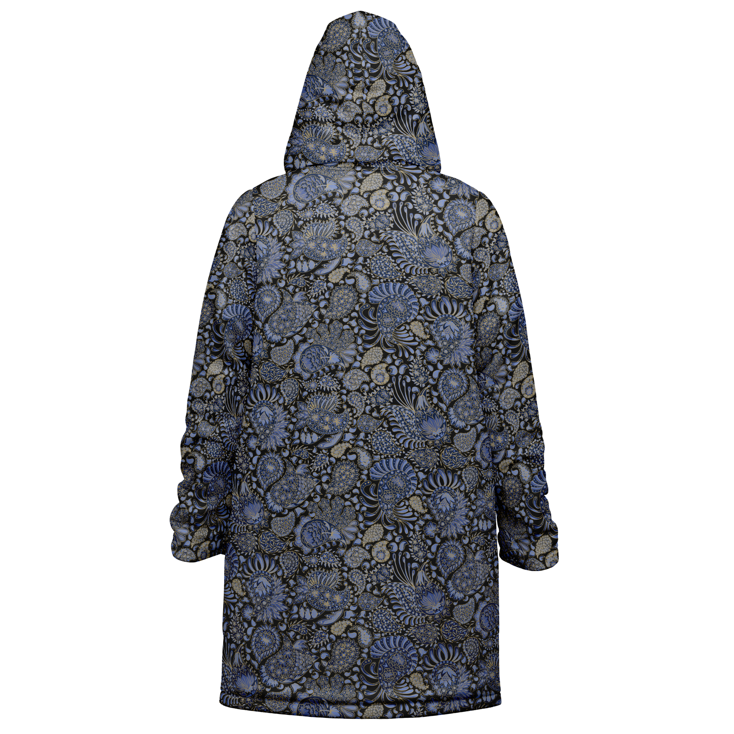 Paisley Zipper Cloak