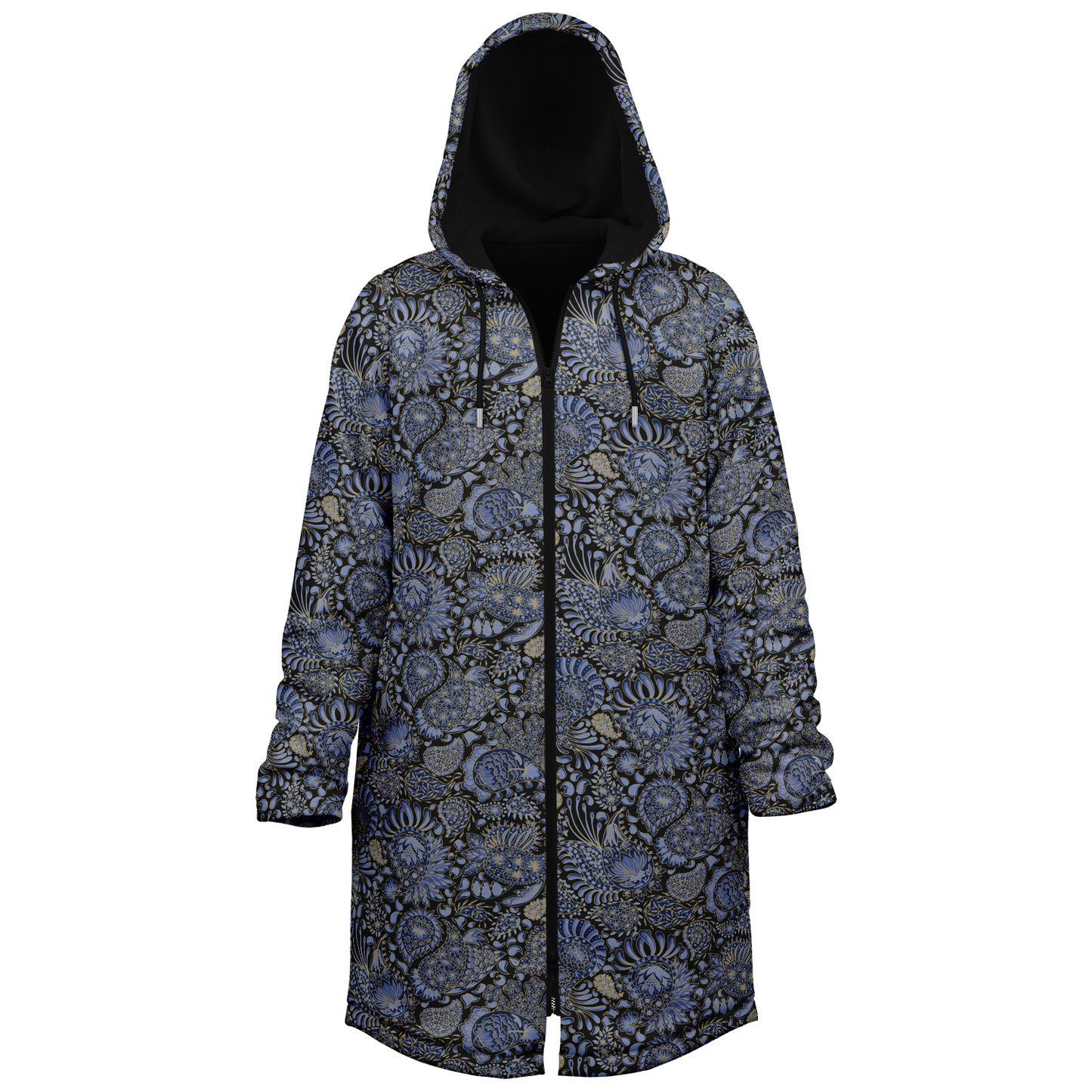 Paisley Zipper Cloak