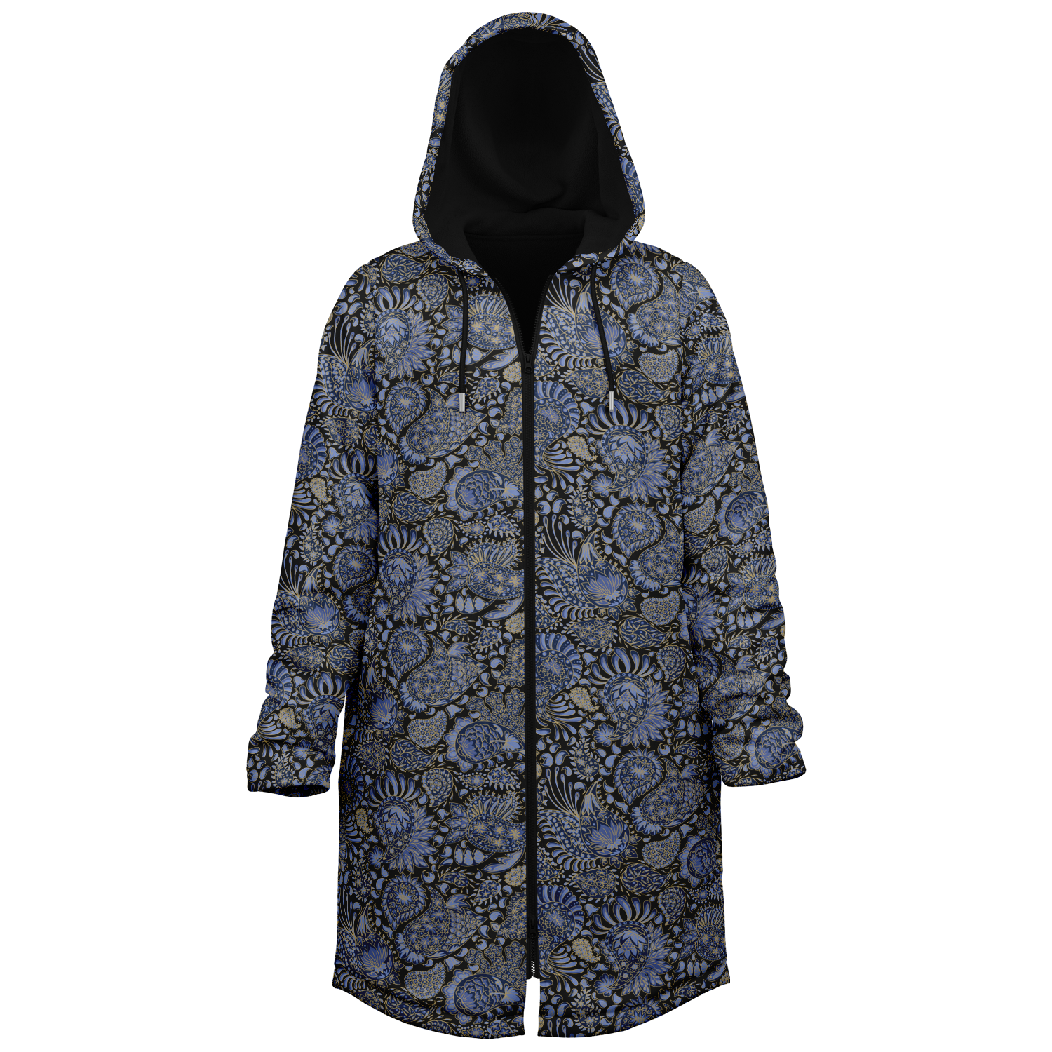 Paisley Zipper Cloak