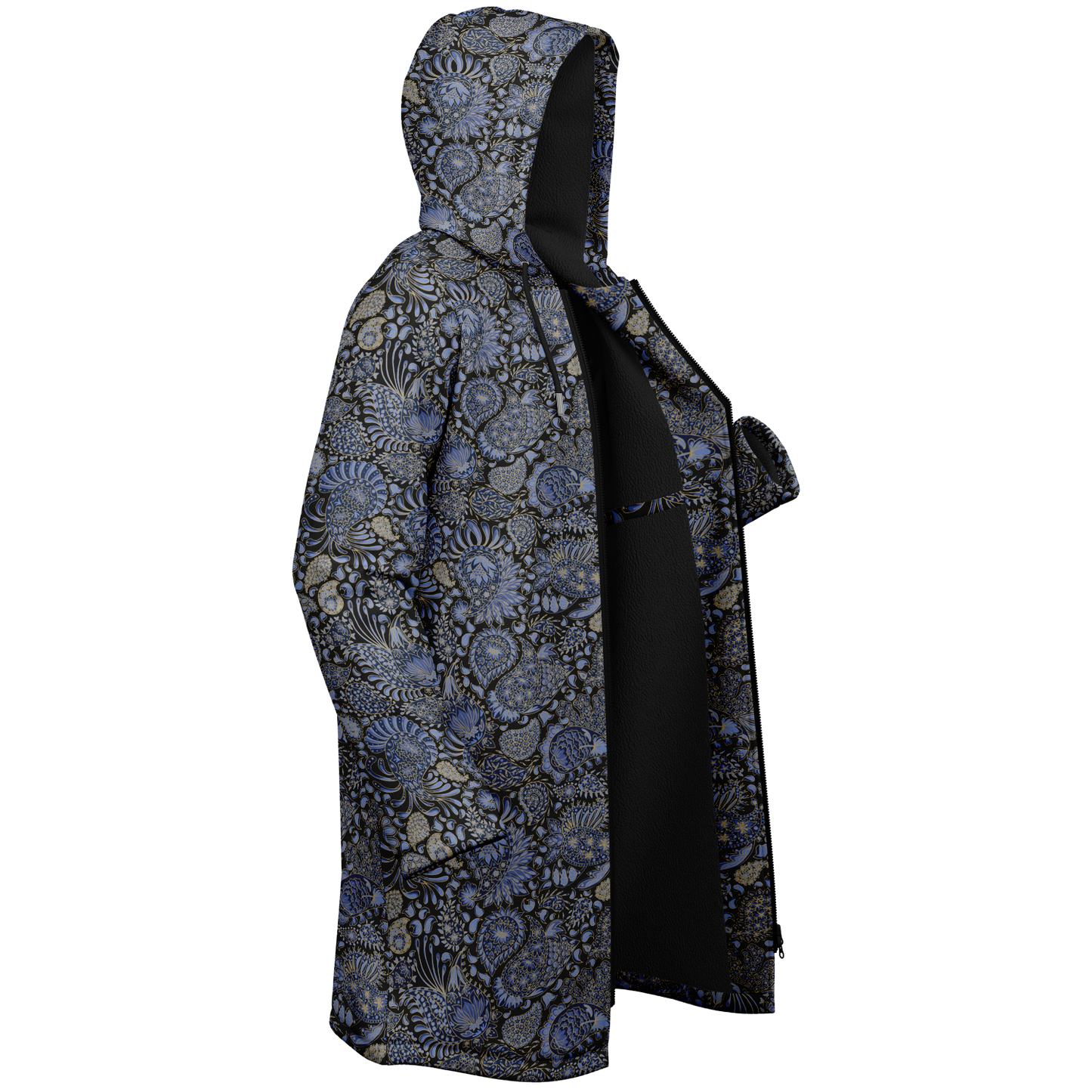 Paisley Zipper Cloak