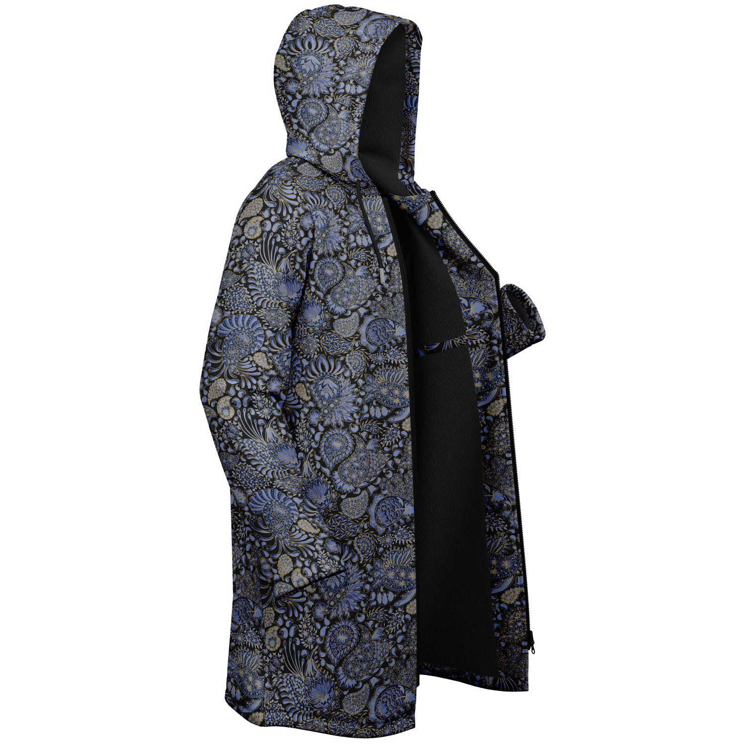 Paisley Zipper Cloak