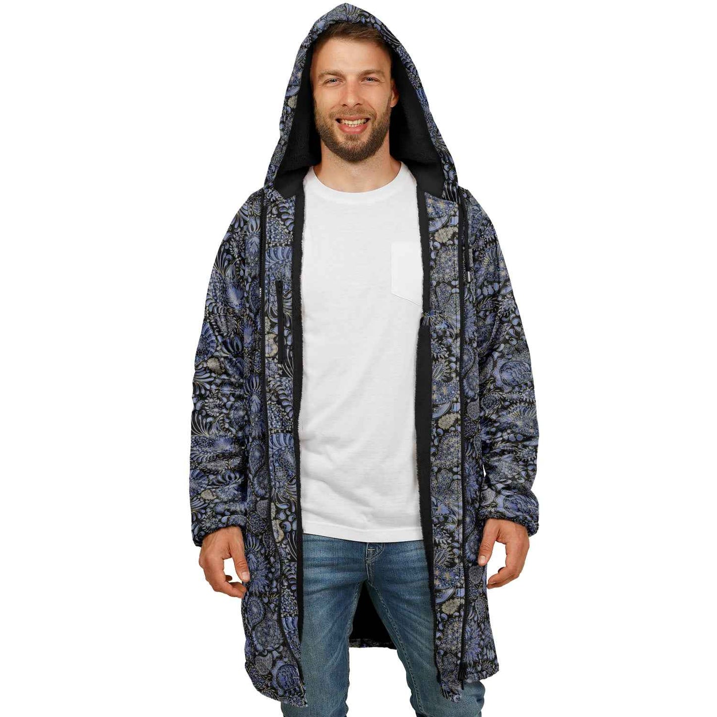 Paisley Zipper Cloak