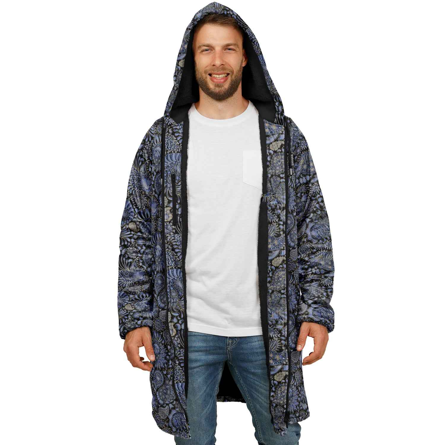 Paisley Zipper Cloak