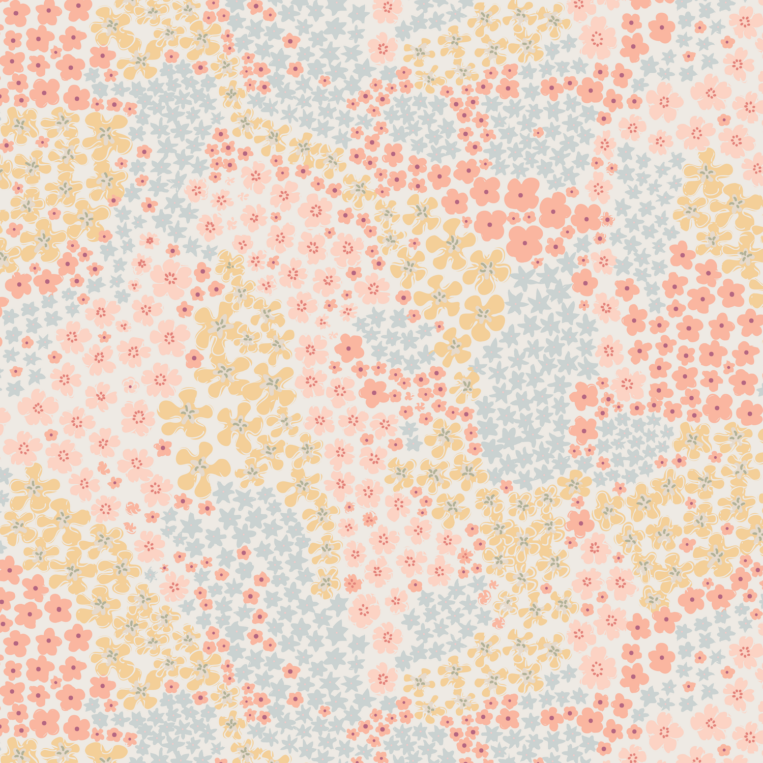 wildflower field pattern